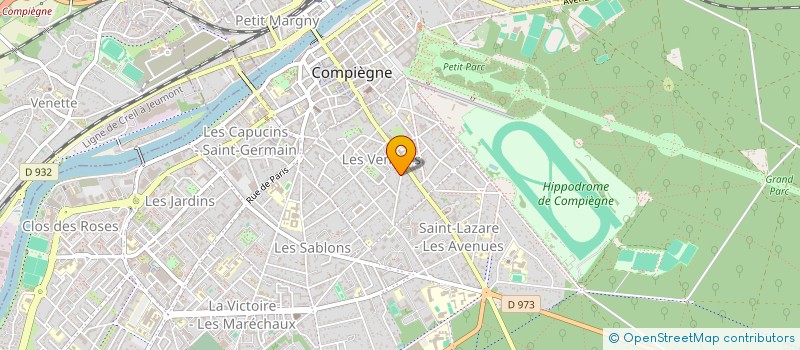 localisation de l'entreprise SOC INTERNATIONALE PRODUITS SIDERURGIQUE à COMPIEGNE