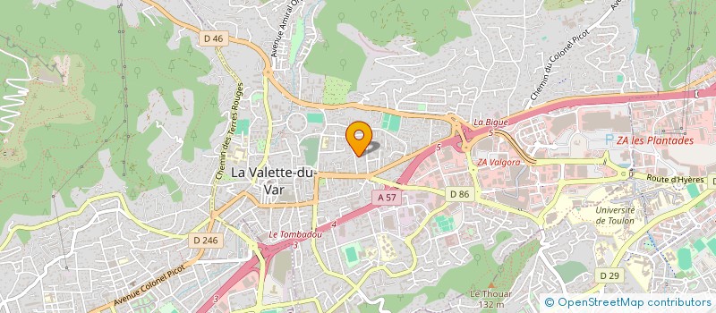 localisation de l'entreprise SOC INTERNATIONALE REALISATIONS ECHANGES à LA VALETTE DU VAR