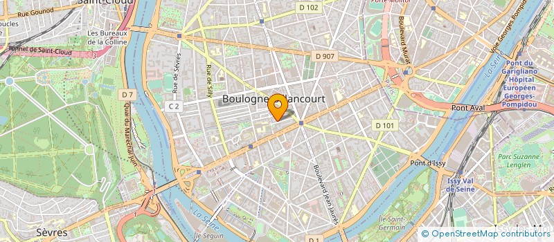 localisation de l'entreprise SOC INTERNATIONALE TECHNIQUE ET TRAVAUX à BOULOGNE-BILLANCOURT