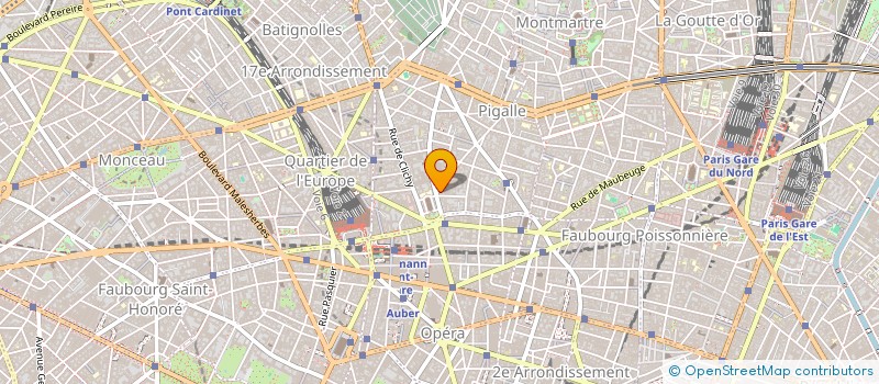 localisation de l'entreprise SOC INTERP ARTISAN GARANTIE INVESTISSE à PARIS