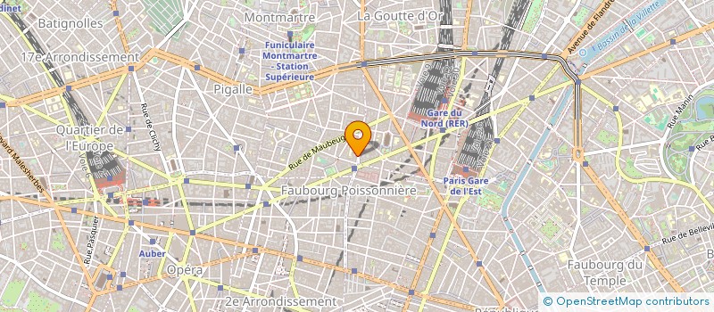 localisation de l'entreprise SOC INTERPROF EDIT DOCUMENT INFORM FRUIT  PARIS
