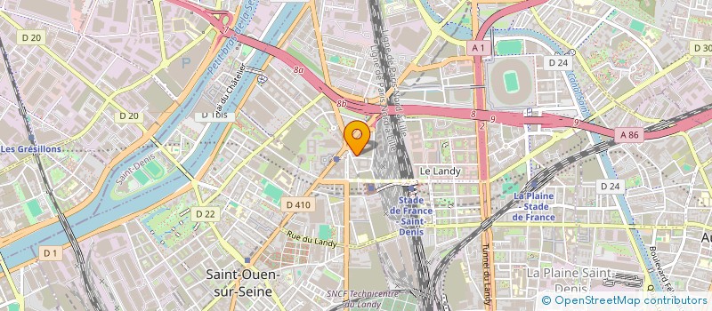 localisation de l'entreprise SOC INTERPROF SERVICES GESTION ADMINIST à SAINT-DENIS
