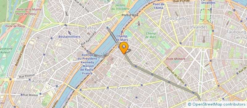 localisation de l'entreprise SOC INTERPROFESSION DU LAIT & DES DERIVE à PARIS