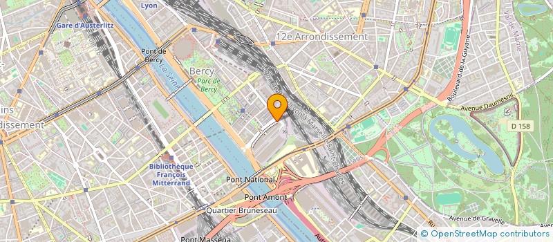 localisation de l'entreprise SOC INTERPROFESSIONNELLE BETAIL VIANDES à PARIS
