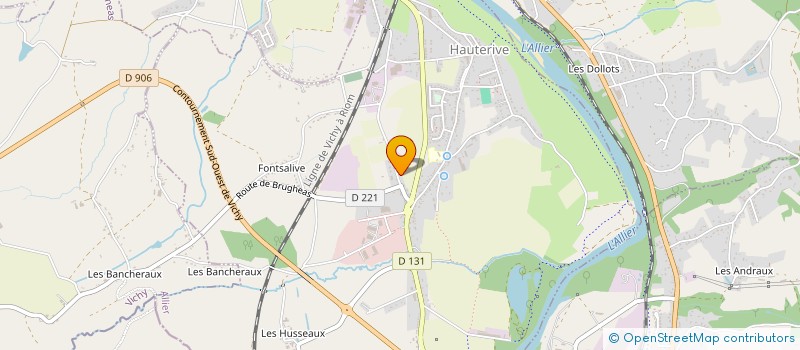 localisation de l'entreprise SOC INTERV NEUTRALISATIONS EXPLOSIFS à HAUTERIVE