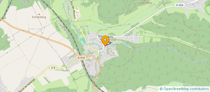 localisation de l'entreprise SOC INTERV TECHN  SINISTRE LORRAINE  VECKRING