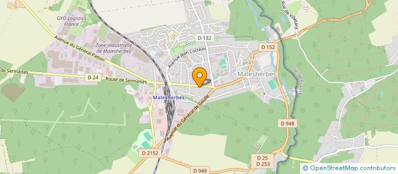 localisation de l'entreprise SOC INTERVEN DEPAN ELECT FRIGORIFIQUE à LE MALESHERBOIS