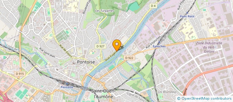 localisation de l'entreprise SOC INTERVENT GEST DECISION FINANC ENTRE  PONTOISE