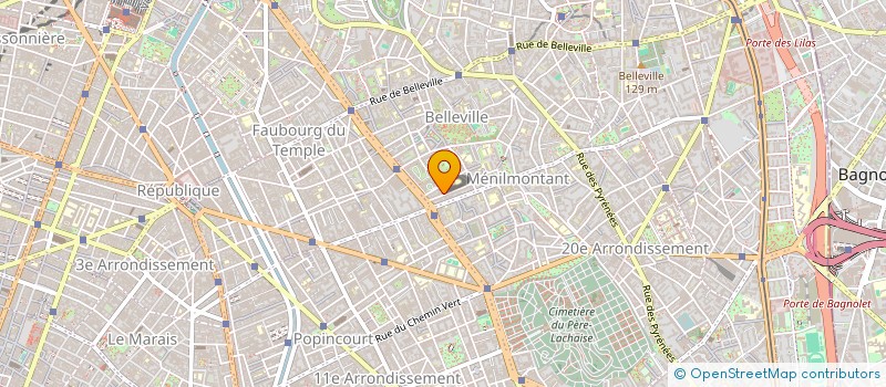 localisation de l'entreprise SOC INVEST GESTION ACHATS GB à PARIS