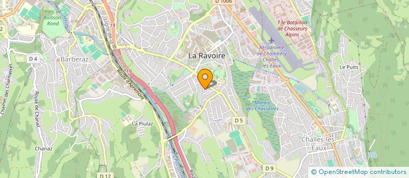 localisation de l'entreprise SOC INVEST GESTION IMMOB MEDITERRANEE  LA RAVOIRE