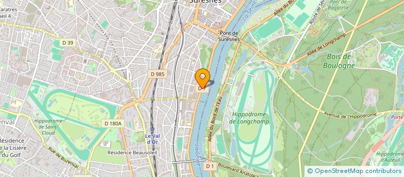 localisation de l'entreprise SOC INVESTIS ARMEMENT FLUVIAL à SURESNES