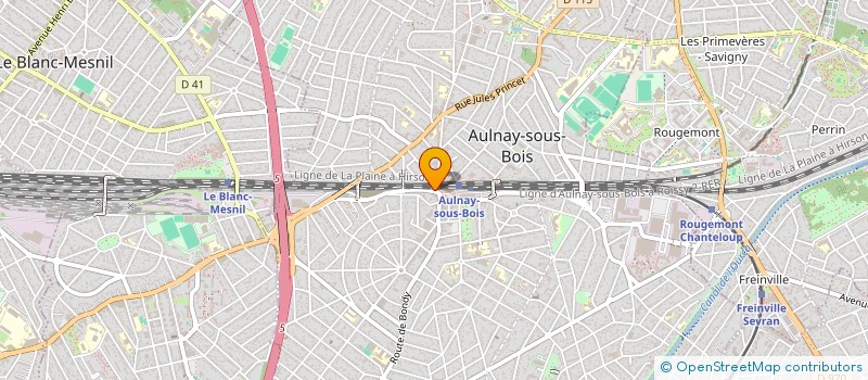 localisation de l'entreprise SOC INVESTIS RESTAURAT EST PARISIEN à AULNAY-SOUS-BOIS