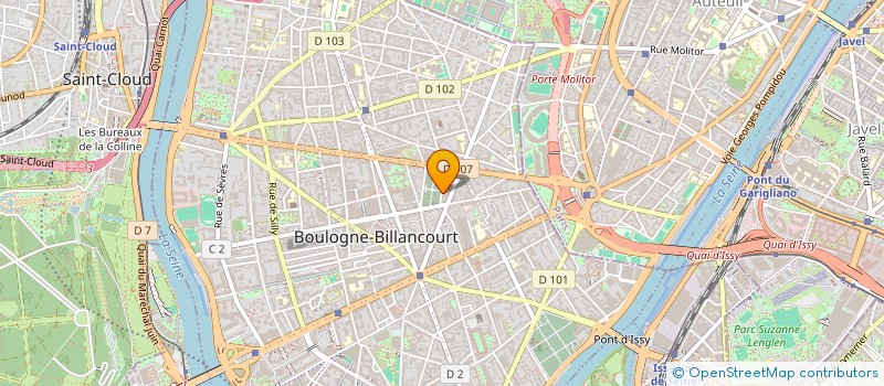 localisation de l'entreprise SOC INVESTISSEMENT EXPLOITATION GENERALE à BOULOGNE-BILLANCOURT