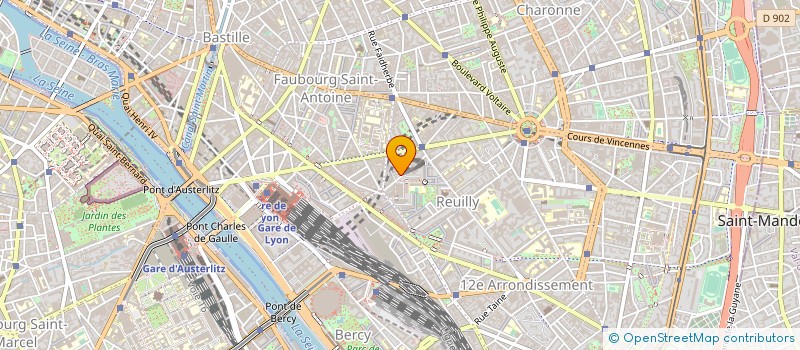 localisation de l'entreprise SOC INVESTISSEMENT GESTION IMMOBILIERE  PARIS