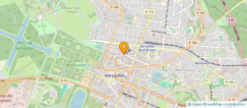 localisation de l'entreprise SOC INVESTISSEMENT PAIEMENT A DISTANCE à VERSAILLES