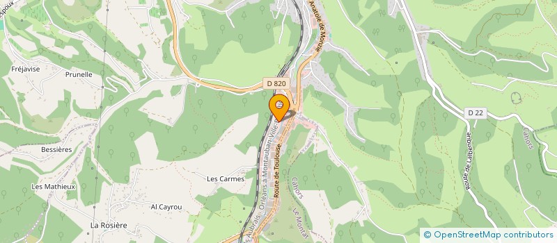 localisation de l'entreprise SOC INVESTISSEMENT RENON  CAHORS
