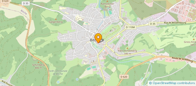 localisation de l'entreprise SOC INVESTISSEMENT TOURISTIQUE  BITCHE