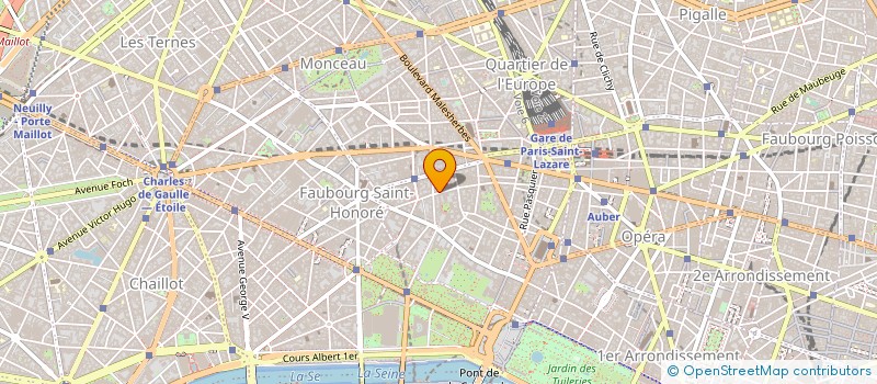localisation de l'entreprise SOC INVETISSEMENT ET PLACEMENT à PARIS