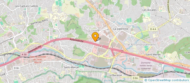 localisation de l'entreprise SOC ISOLATION ET DE PEINTURE à MARSEILLE