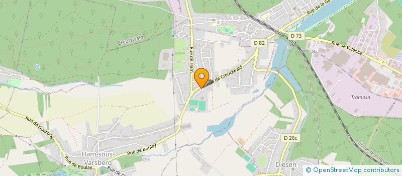 localisation de l'entreprise SOC IVKO à HAM-SOUS-VARSBERG