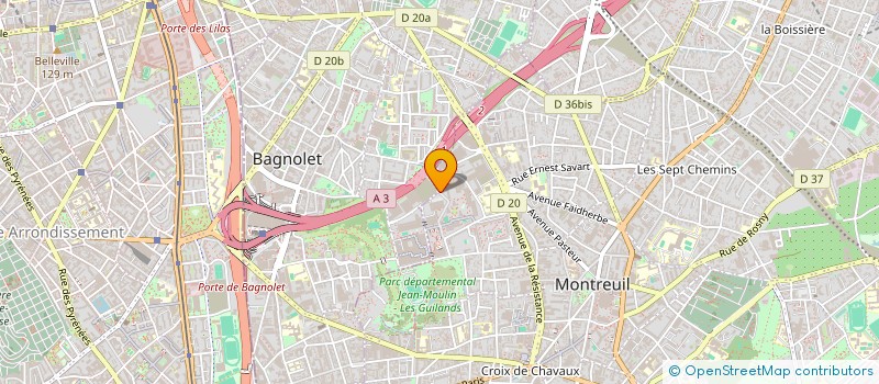 localisation de l'entreprise SOC IVOIRO FRANCAISE ACTION COMMERCIALE à MONTREUIL