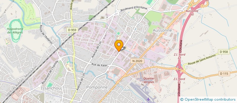 localisation de l'entreprise SOC IVRYENNNE GEST MOBIL IMMOBILIERE  MONTAUBAN