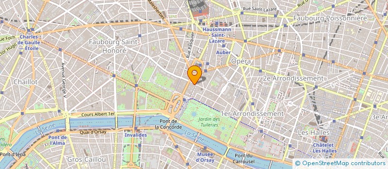 localisation de l'entreprise SOC J F B I à PARIS