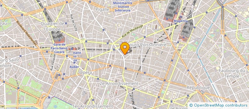 localisation de l'entreprise SOC J H DELERUE BARNEY CIE à PARIS