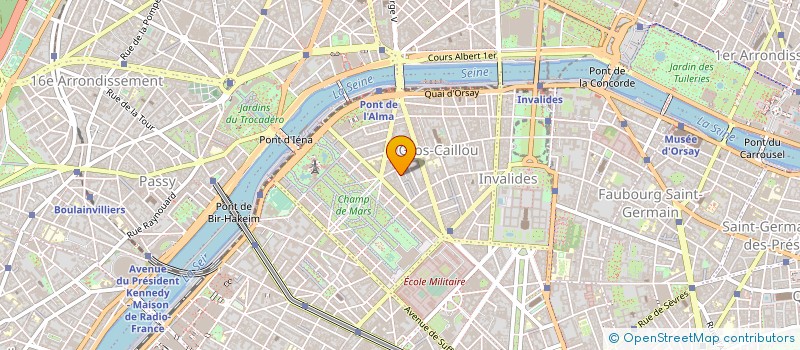 localisation de l'entreprise SOC JA SO CA à PARIS