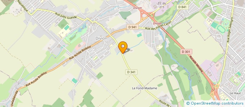 localisation de l'entreprise SOC JAVELOTS LES TAP AUTOUR  DIVION