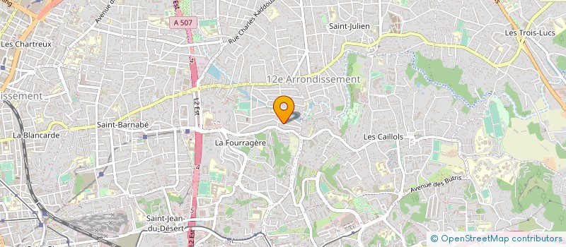 localisation de l'entreprise SOC JCPB à AUBAGNE