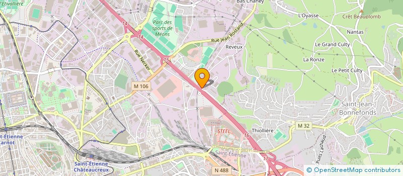 localisation de l'entreprise SOC JEAN MELI  SAINT-ROMAIN-LE-PUY