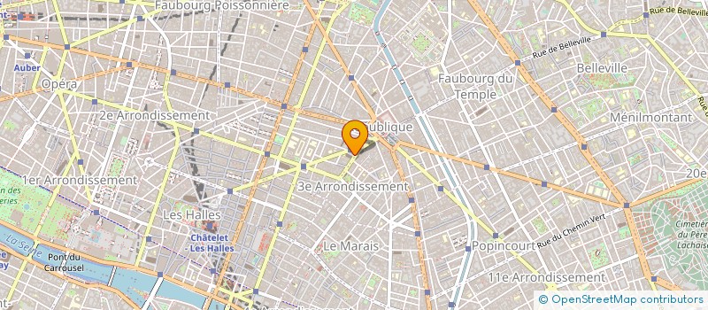 localisation de l'entreprise SOC JET'S SAM  PARIS