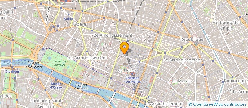 localisation de l'entreprise SOC JJJC  PARIS