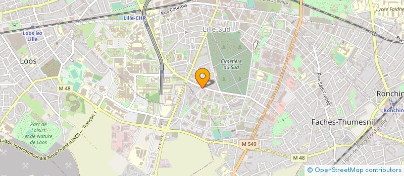 localisation de l'entreprise SOC JL CORP à LILLE