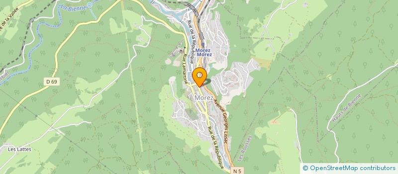 localisation de l'entreprise SOC JOBEZ FRERES ET SOEURS à HAUTS DE BIENNE