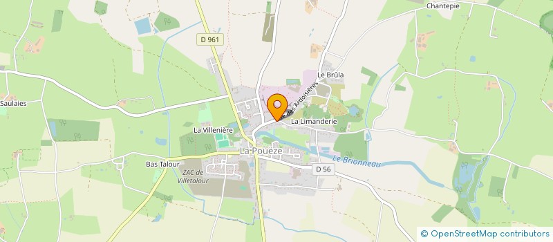 localisation de l'entreprise SOC JONCHERAY MICHEL à ERDRE-EN-ANJOU