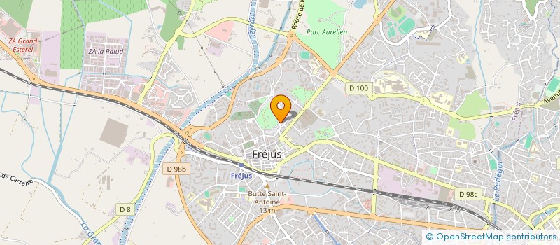 localisation de l'entreprise SOC KAMIN ET PEAUVERT à FREJUS