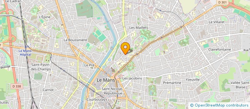 localisation de l'entreprise SOC KID à LE MANS