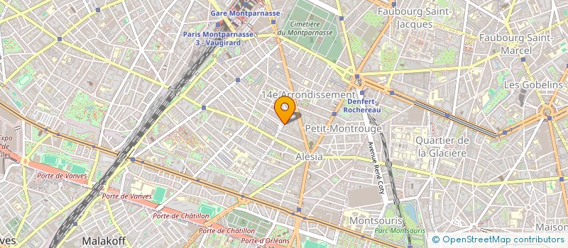 localisation de l'entreprise SOC KISS  PARIS