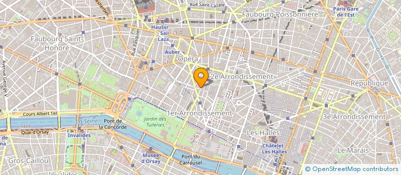 localisation de l'entreprise SOC KMB à PARIS