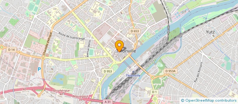 localisation de l'entreprise SOC KORZEC PAUL ET SES ENFANTS à THIONVILLE