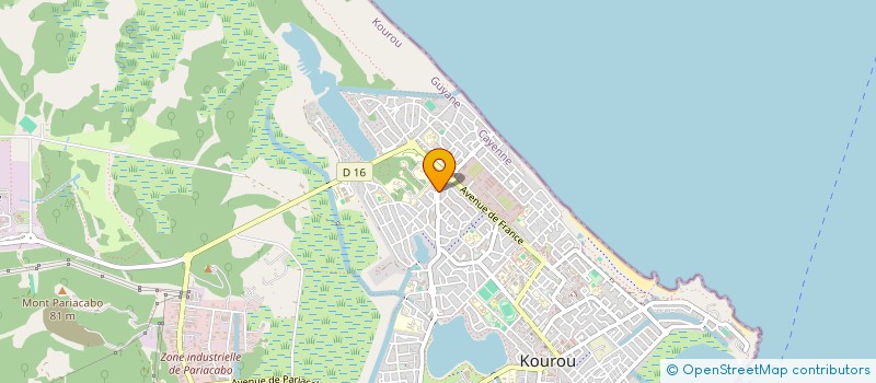 localisation de l'entreprise SOC KOUROUCIENNE DE TAXI à KOUROU