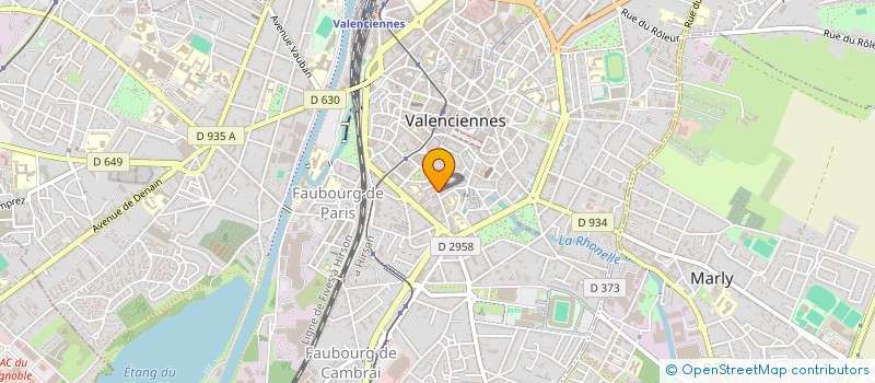localisation de l'entreprise SOC L'HOTEL DES VENTES DE VALENCIENNES à VALENCIENNES