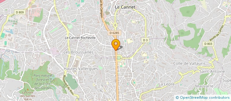 localisation de l'entreprise SOC LA BARONNE à LE CANNET