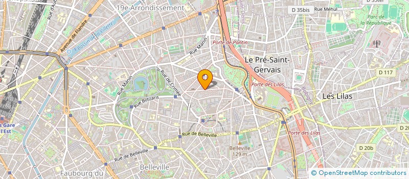 localisation de l'entreprise SOC LA BOURBONNAISE à PARIS