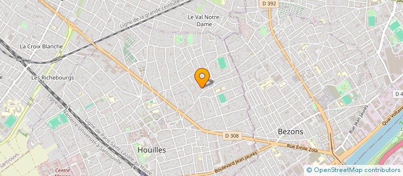 localisation de l'entreprise SOC LA CHAUMINE à HOUILLES