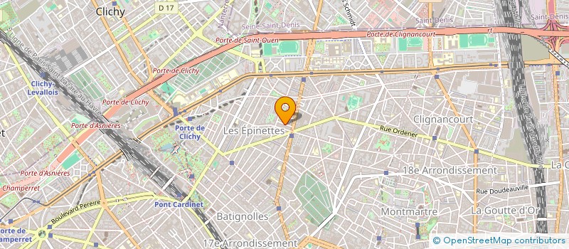 localisation de l'entreprise SOC LA COIFFERY COIFFURES DAME  PARIS