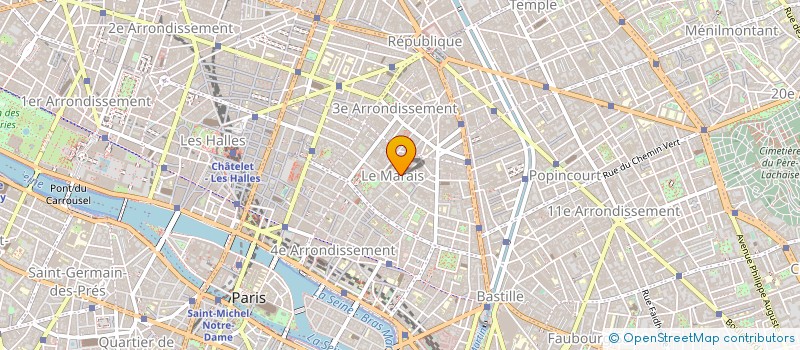 localisation de l'entreprise SOC LA DORURE INDUSTRIELLE à PARIS