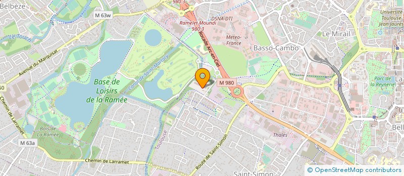 localisation de l'entreprise SOC LA GARONNE à TOULOUSE